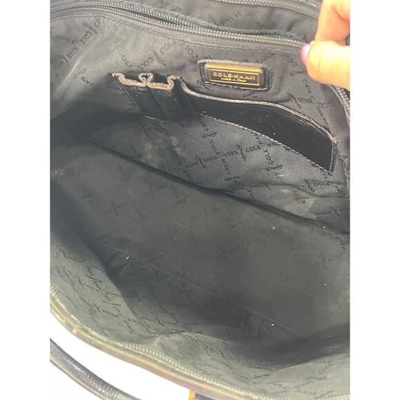 Vintage Calvin Klein Epi Leather Briefcase Document Case - Picture 4 of 13